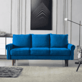 Al-Azraq-Feather-Blue-3-Seater-Sofa