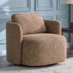 Aatika Fabric Swivel Armchair