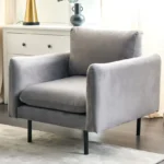 Wahhab Velvet Padded Armchair