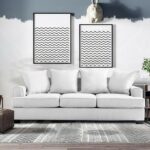 Arsalan 3 Seater Polyester Sofa