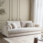Dhiyeh 3-Seater Fabric Sofa
