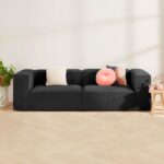 Meherin 2 Seater Polyester Sofa