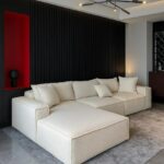 Muazah 3 Seater Boucle L-Shape Sofa