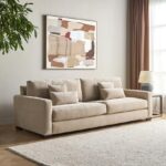 Ragab 4-Seater Fabric Sofa