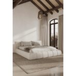 Khawla Velvet Upholstered Platform Bed