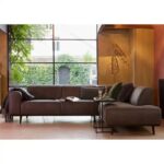 Manaal Right Corner Leather Sofa
