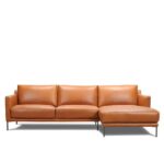 Ulyaa Leather Corner Sofa